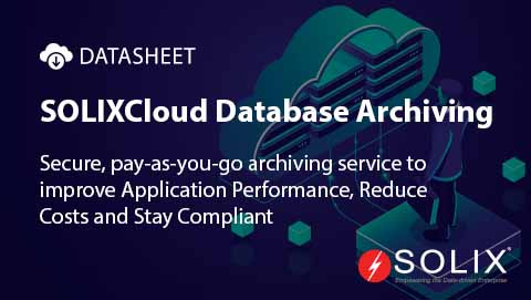 SOLIXCloud Database Archiving